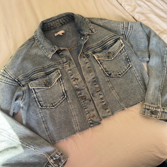 GB cropped jean jacket - Picture 4 of 4